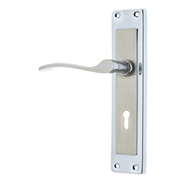 M7A20 - 3 Lever Lockset Wild Star 8"
